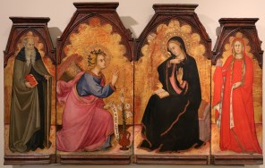 주님 탄생 예고와 성인들_by Andrea di Bartolo_photo by Sailko_in the Museum of Sacred Art of Val dArbia in Buonconvento_Italy.jpg